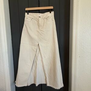 ZYG MAXI DENIM SKIRT